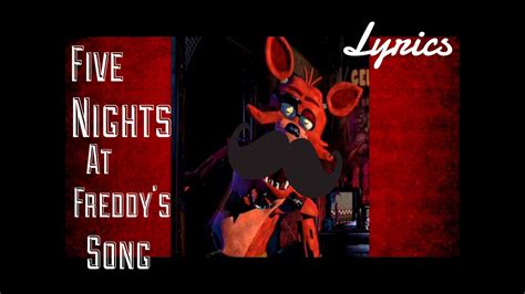 Five Nights At Freddy's Song (Lyrics) - YouTube