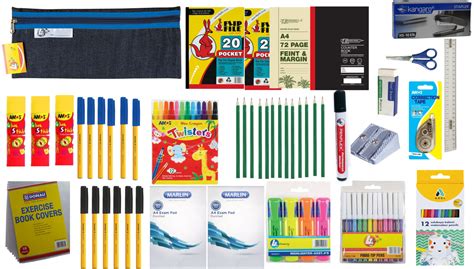 Grade 4 - 7 Standard Stationery Pack (Primary School)