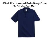 Find the branded Polo Navy Blue T- Shirts For Men