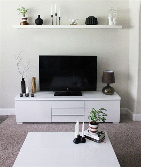 Modern tv stand design ideas for small living room 40 | Tv stand decor living room, Ikea living ...