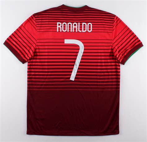 Cristiano Ronaldo Signed Team Portugal Authentic Nike Soccer Jersey (Ronaldo COA) | Pristine Auction