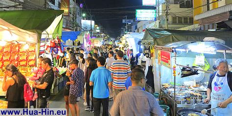 Hua Hin Night Market, shopping in the center of the city