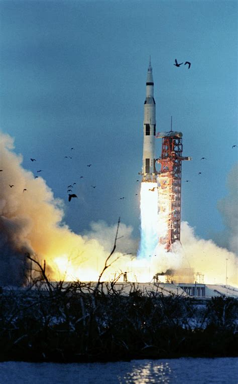 Apollo 9 Launch Photograph by Apollospace - Fine Art America