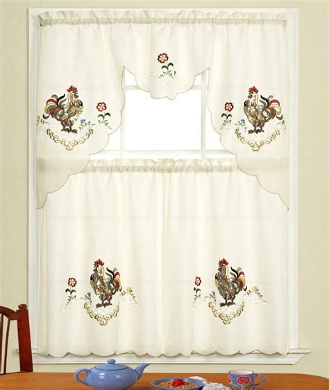 20 Useful Ideas Of Rooster Kitchen Curtains As Part Of Kitchen Decor - Interior Design Inspirations