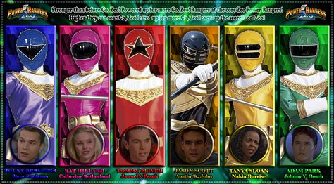 Power Rangers Zeo favourites by Huntermoon on DeviantArt