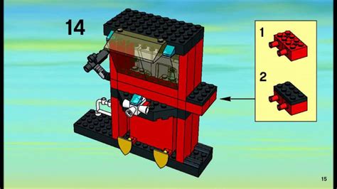 7240 LEGO Fire Station City Fire (instruction booklet) - YouTube