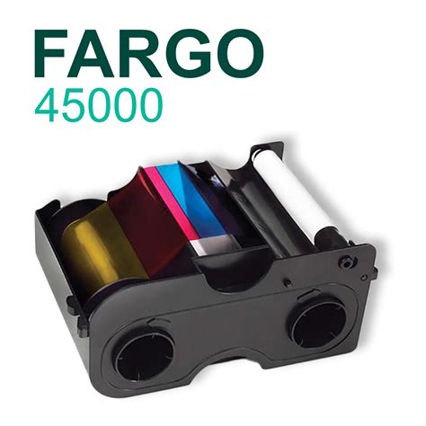 Fargo | Printer Ribbons & Consumables | Fargo 45000 YMCKO 250 Print Colour Ribbon 045000 for ...