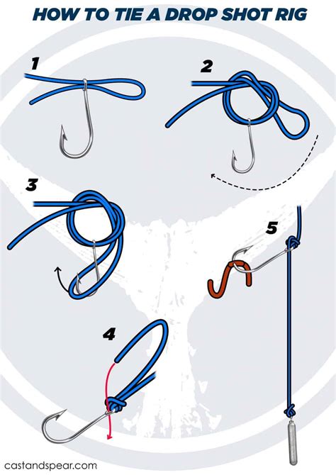 How To Tie A Drop Shot Rig (Infographic + Video)