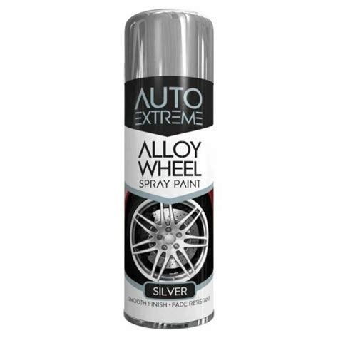 Auto Extreme Alloy Wheel Spray Paint Silver Matt 300ml – Sprayster