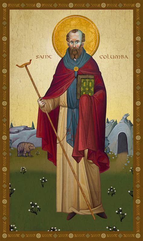 ORTHODOX CHRISTIANITY THEN AND NOW: Saint Columba of Iona