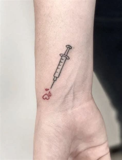 Syringe Tattoo