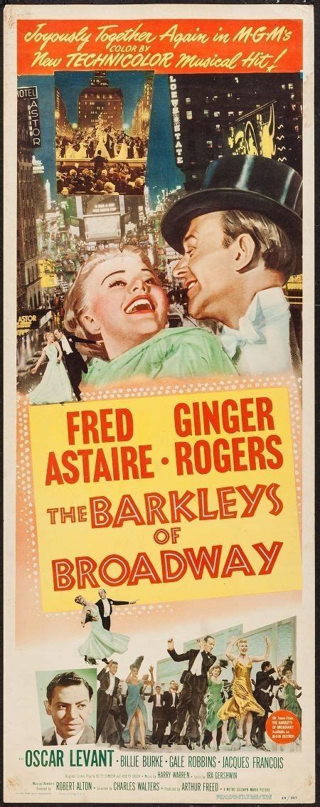 The Barkleys of Broadway, 1949 | Classic films posters, Classic movie ...