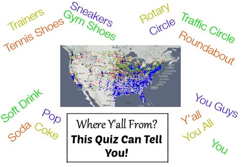 Where Y'all From? This Quiz Can Tell You Based on How You Talk! » The ...