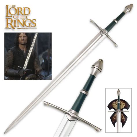 Movie Lord Of The Rings Aragorn Strider Sword Replica - Buy Sword ...