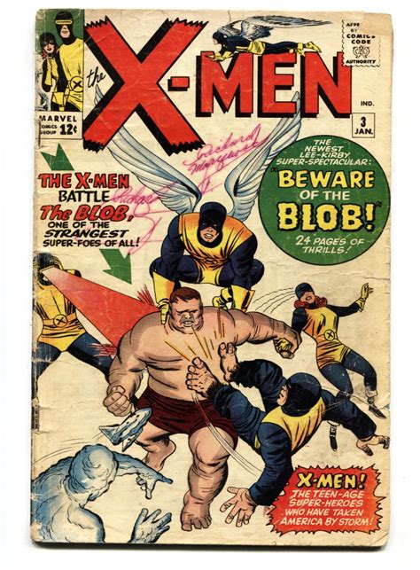 X-MEN #3 comic book 1963-MARVEL COMICS-First BLOB-G: (1963) Comic | DTA ...