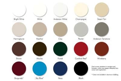 Therma Tru Door Color Chart