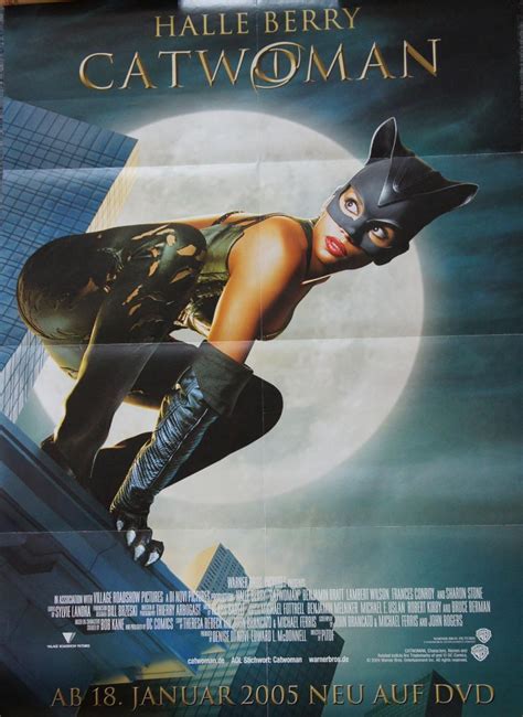 ORIGINAL FILMOVÝ POSTER HALLE BERRY Catwoman Raritní! | Aukro