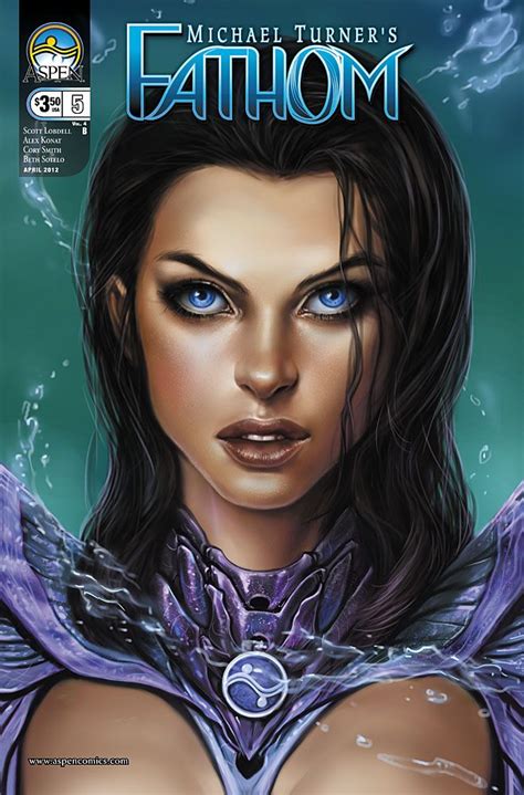 Michael Turners FATHOM #5 | Aspen comics, Michael turner, Comic art community