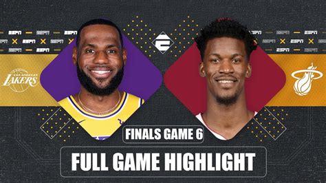 Los Angeles Lakers vs. Miami Heat [GAME 6 HIGHLIGHTS] | 2020 NBA Finals - YouTube