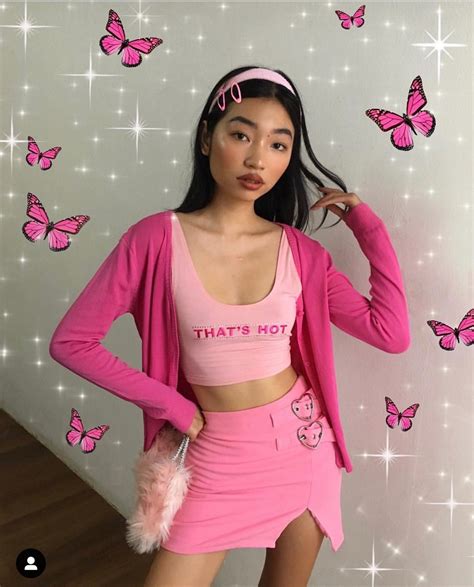 Instagram Oanhdaqueen Hot Pink Outfit Aesthetic | Hot Sex Picture