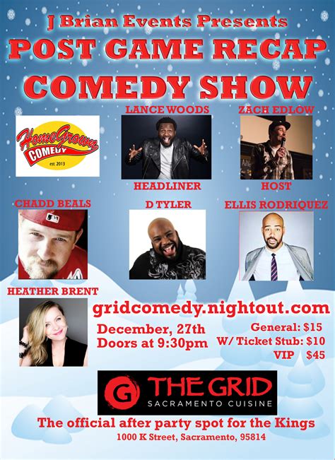 Comedy In Sacramento This Weekend - Comedy Walls