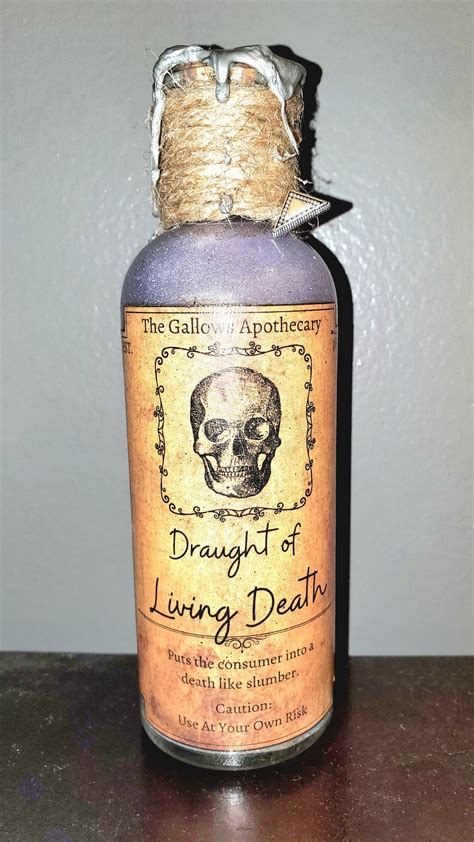 Draught of Living Death Potion - Etsy