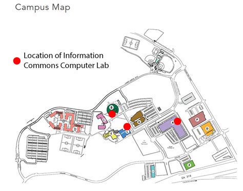 University Of Georgia Campus Map - Map