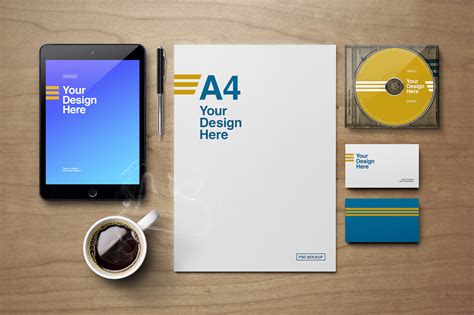 Corporate Mockups Vol.01 | Creative Product Mockups ~ Creative Market