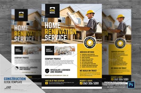 Construction Advertisement Templates - AjakNgiklan