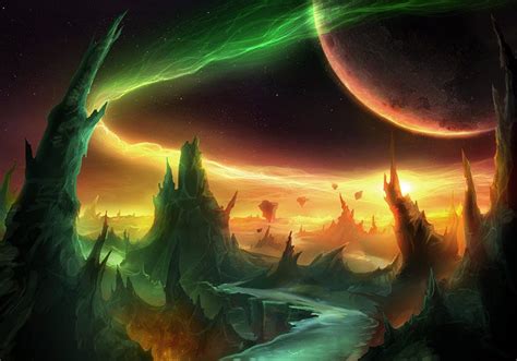 dnd 5e - What D&D setting or universe resembles Warcraft's Outlands? - Role-playing Games Stack ...