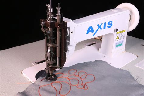 Axis Single Needle Chain Stitch Embroidery Machine - Handle Operated - Same As Cornely ...