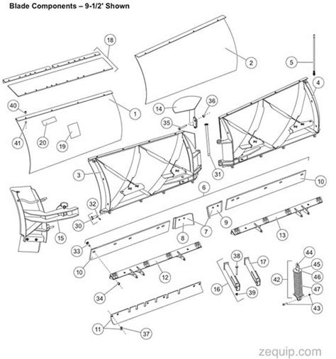 Boss Snow Plow Parts Diagram