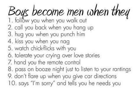 Quotes About Boys Becoming Men. QuotesGram