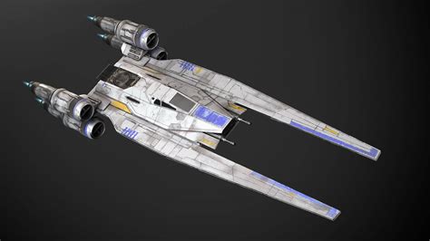 Star Wars U-Wing 3D Model by SQUIR