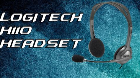 Logitech H110 Headset Review/ Microphone Test - YouTube