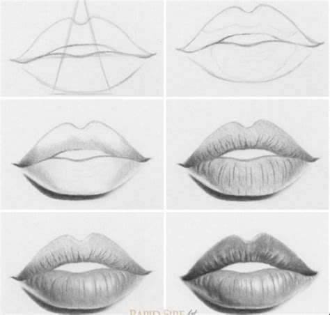 How To Draw Cute Lips Anime