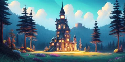 Oregonian Castle I by Vendaciousness on DeviantArt