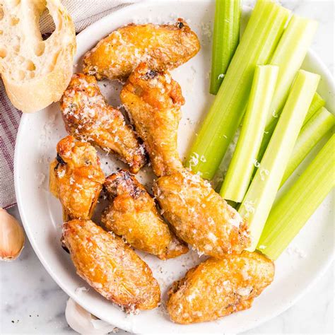 Garlic Parmesan Wing Sauce - Plated Cravings