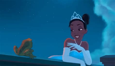 the princess and the frog from disney's animated movie