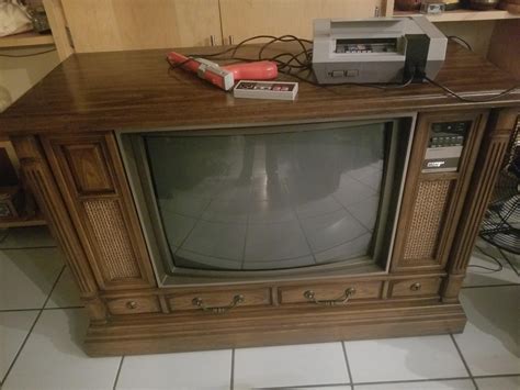 Big Wood Grain Console TVs