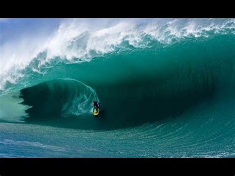 Surfing the World's Largest Waves -Teahupoo, Tahiti! MONSTER WAVES ...