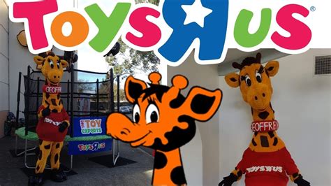 Toys R Us Geoffrey The Giraffe Costume - Original Australian Version - YouTube