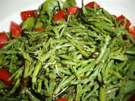 Cecelia Heer's Culinary Corner: Sea Beans and Arugula Salad