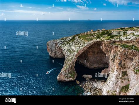 Blue Grotto, Malta Stock Photo - Alamy