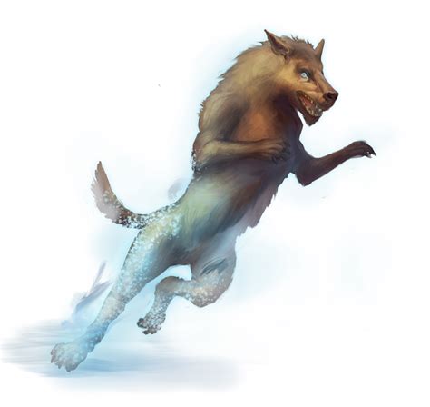 Blink Dog: Intelligent dog that teleports around while fighting (Monster Manual 1) | Fantasy ...