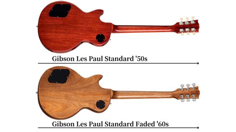 Gibson Les Paul Standard 50s/60s Comparison Review【vs Faded】 - Yosh ...