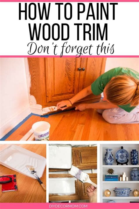 Painting Wood Trim Without Sanding: The Ultimate Tutorial by DIY Decor Mom