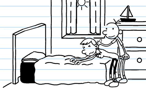 Greg Heffley Coloring Pages