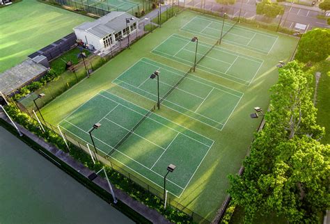 Synthetic Grass Tennis Court Surfaces | APT Asia Pacific