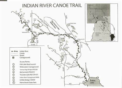 Map Of Indian River Michigan | secretmuseum